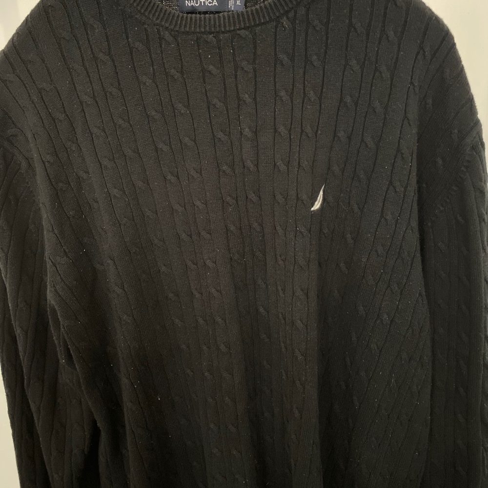 Black Nautica sweater
